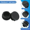 thumbnail image 3 of Uxcell Plastic Tubing End Caps, Hole Plug Insert for Round Iron Pipe Chair Leg Table Bookshelves Patio Furniture 1-1/4 Inch 20, 3 of 7
