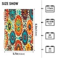 thumbnail image 3 of Colorful Bohemian Geometry Notebooks 1-subject Journal 60 Sheets A5 College Ruled Paper Detachable Ring 8.3"x5.7", 3 of 8