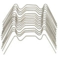 thumbnail image 1 of 50 Pcs Pinces à Vitrage de Serre avec Fil Pinces en Acier Inoxydable pour Fixation, 1 of 8