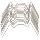 thumbnail image 1 of 50 Uds. Abrazaderas para acristalamiento de invernadero, abrazaderas de alambre W, Clips W de acero inoxidable para fijación, 1 of 5