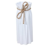 Darzheoy Ceramic Flower Vase Modern Home Decor Vases for Centerpieces Minimalist Farmhouse Vase Cute Decorative Vases Flowers Tulip Pampas Grass Vase for Table Bathroom Shelf