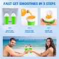 thumbnail image 5 of Taza para hacer granizados, taza mágica para batidos congelados rápidos, taza portátil para hacer granizados de doble capa, máquina de granizados con pajita y cuchara, máquina para hacer helados, rega, 5 of 5