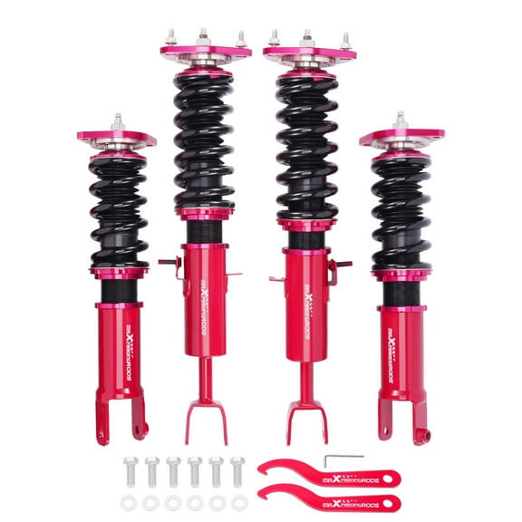 Maxpeedingrods Coilovers Suspension 24 Way Adjustable Damper For NISSAN 370Z Z34 INFINITI G37