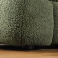 thumbnail image 6 of 84.3 Inch Modern Sofa, Couch with 35.83" Deep Seats, Marshmallow Sofa with Square Arms, Couch for Living Room Apartment Lounge, Olive Green, 6 of 9