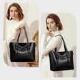 thumbnail image 6 of KALUNMA Tote Bag for Women Vintage Large Purse Work Handbags Womens Crossbody Purses Woman Shoulder Bags, 6 of 6