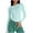 Light Blue, variant on Womens Ribbed Shirts 2025 Crewneck Slim Fitted Tops Casual Underscrubs Layer Solid Color Basic T-Shirts