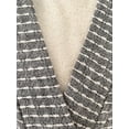thumbnail image 3 of Cozy Turkish Cotton Grey Robe Large/XL, 3 of 10