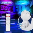 thumbnail image 4 of KIMHY Astronaut Galaxy Projector, 2 in 1 Night Light Projector for Bedroom Decor with Moon Lamp, Star Projector Galaxy Light with 8 Colors Effects, 4 of 8