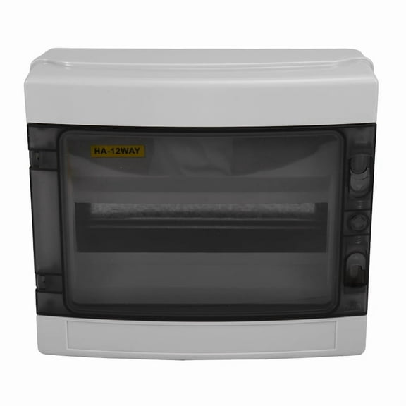 HA Series Junction Box 12WAY PC IP65 Waterproof Distribution Box Outdoor Plastic Electrical for Circuit Breaker
