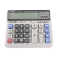 thumbnail image 1 of Calculadora Gran Calculadora Electrónica Contador Energía Solar Potencia Solar De 12 Dígitos Big Boot Botón Multifuncional Para La Escuela De Oficinas De Negocios Cálculo, 1 of 7