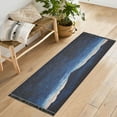 thumbnail image 4 of WOBOGO Night View Of Stars Bedside Long Rug Delicate and Soft Modern Indoor Area Decor Non Slip Carpet for Bed Room Corridor Entrance Balcony, 4 of 8