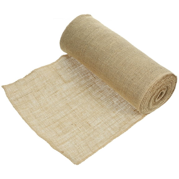 WHAMVOX Rustic Table Runner Beige Cotton 1 Roll 394X12In