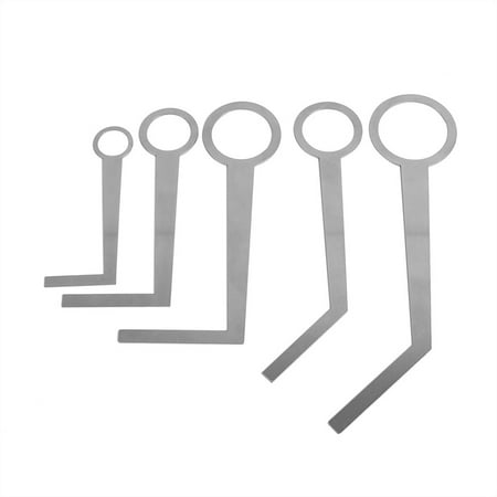 Musical Instrument Pad Leveling Sticks Woodwind Instrument Repair Tools - 4pc Spring Hook & Pad Leveling Kit For Sax Clarinet Flute Pad Leveling Tools