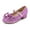 PURPLE, variant on DREAM PAIRS Girls Mary Jane Dress Shoes – Glitter Low Heels for Toddler & Little Kids, Flower Party Wedding Shoes