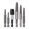 thumbnail image 1 of Juego de Extractores de Tornillos, Removedor de Pernos Multifuncional, Resistente, Duradero, Elimina óxido Y Pernos Rotos, Herramientas de Eliminación 6 piezas mayimx Extractor de tornillos dañados, 1 of 9