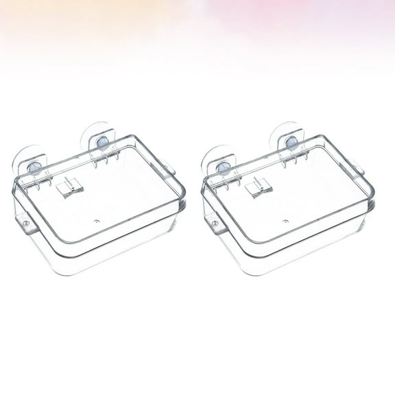 Masteelf  2 Pcs Small Diet Anti-escaping Feeder Reptiles Water Turtle Accessories