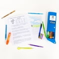 thumbnail image 5 of BAZIC Bright Color Slider Pencil Case, for Student School Supplies, 6-Pack, 5 of 7