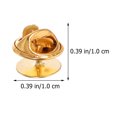 thumbnail image 4 of 100 Sets Pin Back Clutch Pin Back Locking Pin Locking Back Enamel Pin Tie Tack, 4 of 9