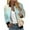 B-2, variant on Winter Jackets Clearance, Women Autumn Fashion Leisure Square Thin Jacket with Flap Pocket Jacket with Elastic Hem and Cuffs Coat Baseball Top for Women B XXL