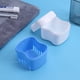thumbnail image 5 of Caja de dentadura postiza de viaje para baño Ndcxsfigh contenedor de limpieza de dientes postizos, 5 of 9
