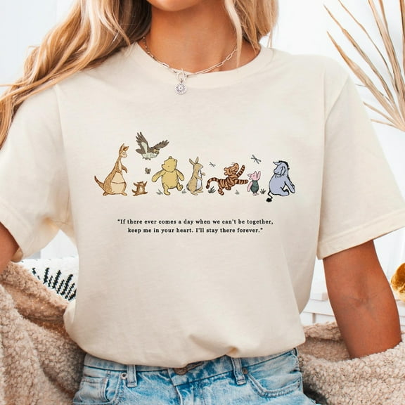 Classic Winnie The Pooh T-Shirt, Winnie Pooh And Friends Shirt, Disneyland Family Trip Shirt, Disney Pooh Tee