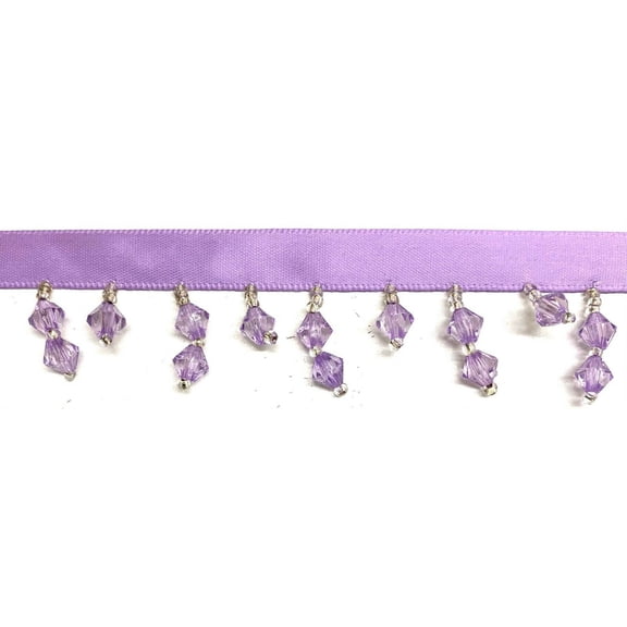 1-1/8" BEADED FRINGE SEWING TRIM - 8 TOTAL YARDS!