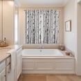 thumbnail image 3 of Curtains 84 Inches Long 2 Panels, Birch Trees Grommets Window Treatment Curtain, Forest Vintage Abstract Wooden Gray Thermal Curtains Drapes for Living Room/Bathroom, 3 of 9