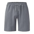 thumbnail image 3 of Pantalon à Rayures Verticales pour Hommes Style Décontracté d'Été, 3 of 5
