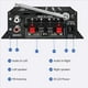 thumbnail image 5 of 2X Amplificador Digital Bluetooth 12V Hogar Coche 2 Canales Altavoz de Sonido HIFI Receptor FM Amplificador de Audio Clase-AB AMP, 5 of 5