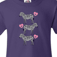 thumbnail image 4 of Inktastic Zebra Cute Safari Animal Youth T-Shirt, 4 of 5