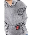 thumbnail image 5 of Rolling Stones Toddler Boys Mineral Washed Denim Graphic Hoodie, Sizes 12M-5T, 5 of 7