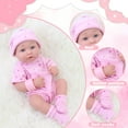 thumbnail image 5 of K.T. Fancy 14 Inch Baby Doll with Clothes and Accessories Set, 12 Pcs Baby Doll Clothes and Accessories include Doll Clothes, Soft Doll Shoes and Socks, Baby Doll Playset for Toddlers 3 Ages and Up, 5 of 6
