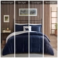 thumbnail image 6 of Full/Queen Plush to Sherpa Down Alternative Comforter Set, 6 of 10