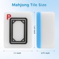 thumbnail image 2 of Set de Mahjong DEKILEA 146 piezas con fichas de melamina 3.6 x 2.8 cm, 2 of 7