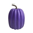 thumbnail image 2 of Halloween Decorations Outdoor, 8 Inch Large Artificial Pumpkins Decor Foam Fake Decorative Pumpkins for Indoor Outdoor Home Garden Decor - Harvest Fall Thanksgiving Halloween,Purple, 2 of 10