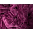 thumbnail image 3 of Purple Super Soft Warm Cozy Flannel Fleece Micro Plush Microfiber Bed Throw Blanket, 3 of 6