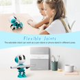 thumbnail image 4 of Robot Toy for Kids, Rechargeable Talking Robot for Boy and Girls, Voice Changer with LED, 4 of 7