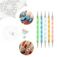thumbnail image 3 of 25PCS Dotting Painting Tools With Mandala Set Pen Dotting With Kit Ball Stylus Clay Sculpting Carving Tools For Clay Pottery Craft,painting Rocks, 3 of 6