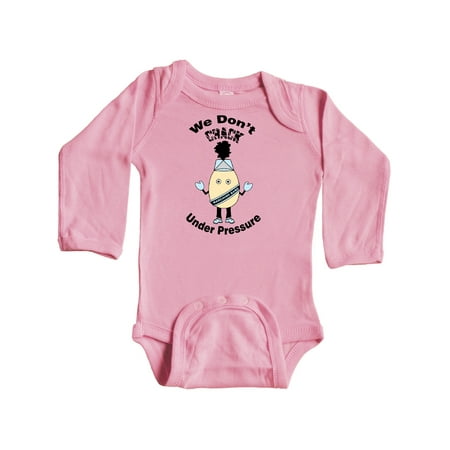 

Inktastic Marching Band Pressure Egghead Gift Baby Boy or Baby Girl Long Sleeve Bodysuit