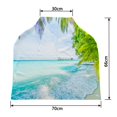 thumbnail image 2 of PKQWTM Tropical Maldives Island Beach Sea Sky Nursing Cover Baby Breastfeeding Infant Feeding Cover Baby Car Seat Cover, 2 of 2