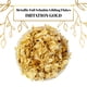thumbnail image 4 of Lámina dorada de hojas de joyería haciendo hoja metálica DIY Nail Art Stickers Crystal Craft Decoration Supplies Accesorios para el hogar 1 Botella Inevent HA011534-01, 4 of 6