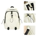 thumbnail image 4 of Mochila informal para estudiantes universitarios | Compartimento para portátil de 15 pulgadas | Mochila ligera de nailon para senderismo y escuela, 4 of 6