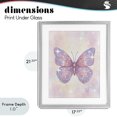 thumbnail image 4 of Stupell Industries Eclectic Delicate Disco Butterfly Gray Framed Print Under Glass, 17 x 21, by Lil' Rue, 4 of 8