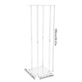 thumbnail image 7 of Wildnix Elegant Acrylic Wedding Flower Stand, Adjustable Height, Minimalistic Design, Durable, Easy to Install and Clean, Ideal for Weddings and Events, 7 of 7