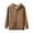 Coffee, variant on Kids Zip up Fleece Hoodi𝐞s Cute Soft Cotton Hoodi𝐞 Sweatshirts Boys Girls Plain Knit Cuff Jackets Outwear with Pockets