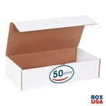 thumbnail image 2 of BOX USA BML1684 Literature Mailers, 16" x 8" x 4", White (Pack of 50), 2 of 10