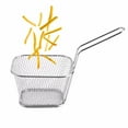 thumbnail image 4 of French Fries Baskets Handily Gripped Mesh Net Mesh Net Restaurant Household Accessories Kitchen Supply Multi-function Baking Tool Wire, 4 of 7