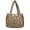 Gold, variant on NCY Puffer Tote Bag Large Capacity Quilted Puffer Tote Bag Lightweight Soft Shoulder Handbag Alt Bubble Purse with Side Pockets