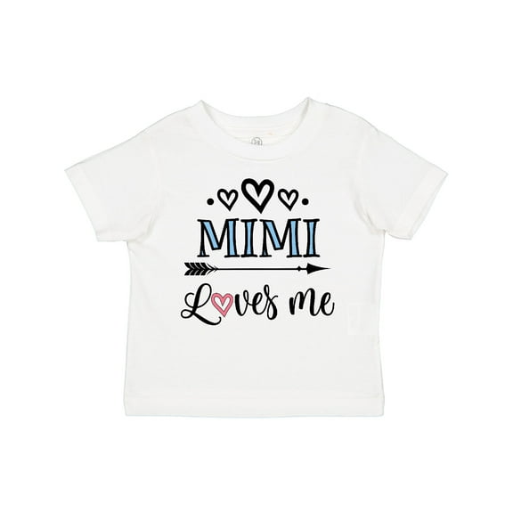 Inktastic Mimi Grandma Loves Me Girls Toddler T-Shirt
