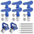 thumbnail image 1 of suitable for 13Pcs Nozzle Tips, Airless Paint Sprayer Nozzle Tips Guard Nozzle Seat, Airless Paint Machine Parts-YI WU CHUN HUI, 1 of 5